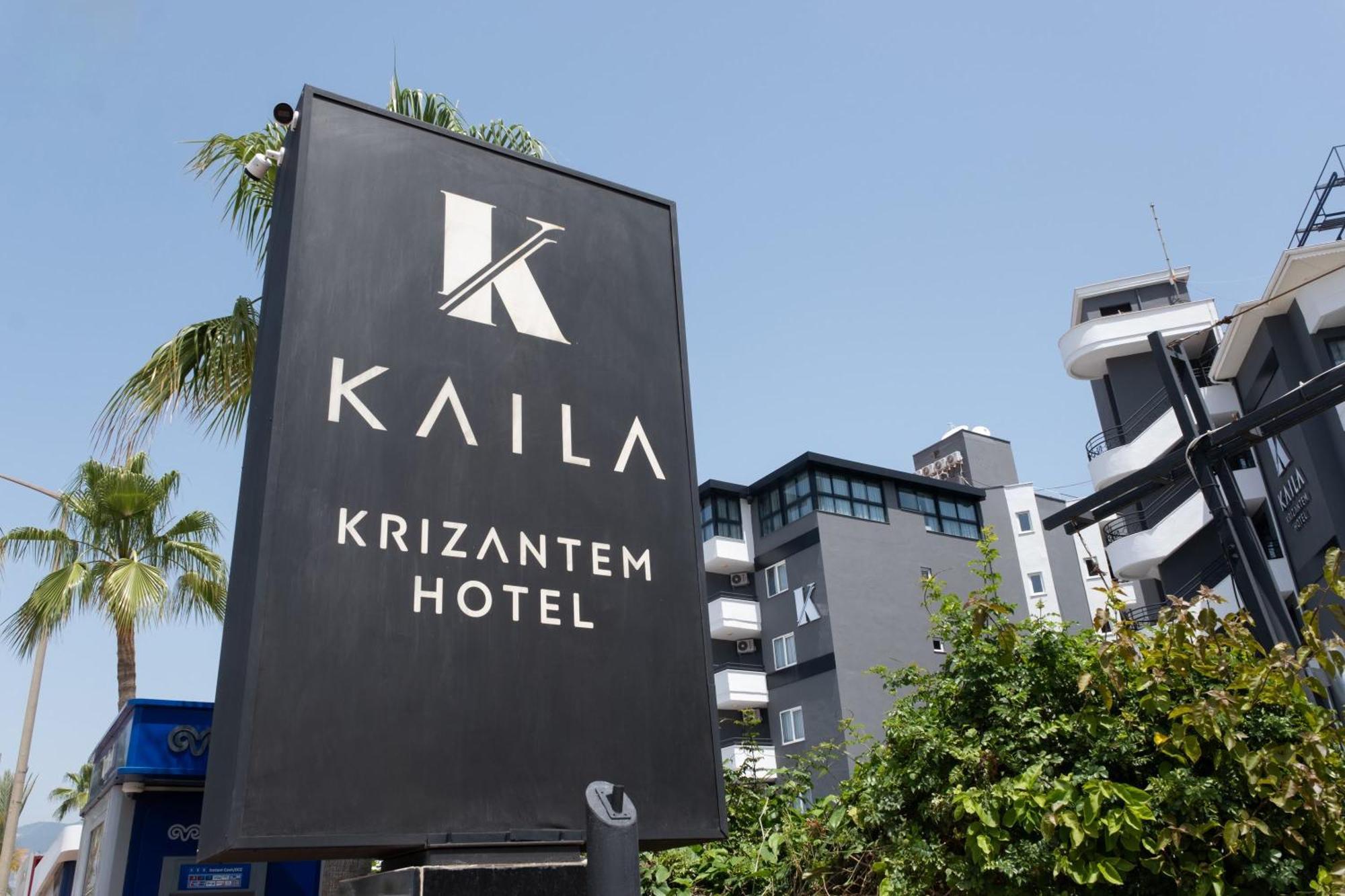 Kaila Krizantem Hotel Alanya Exterior foto