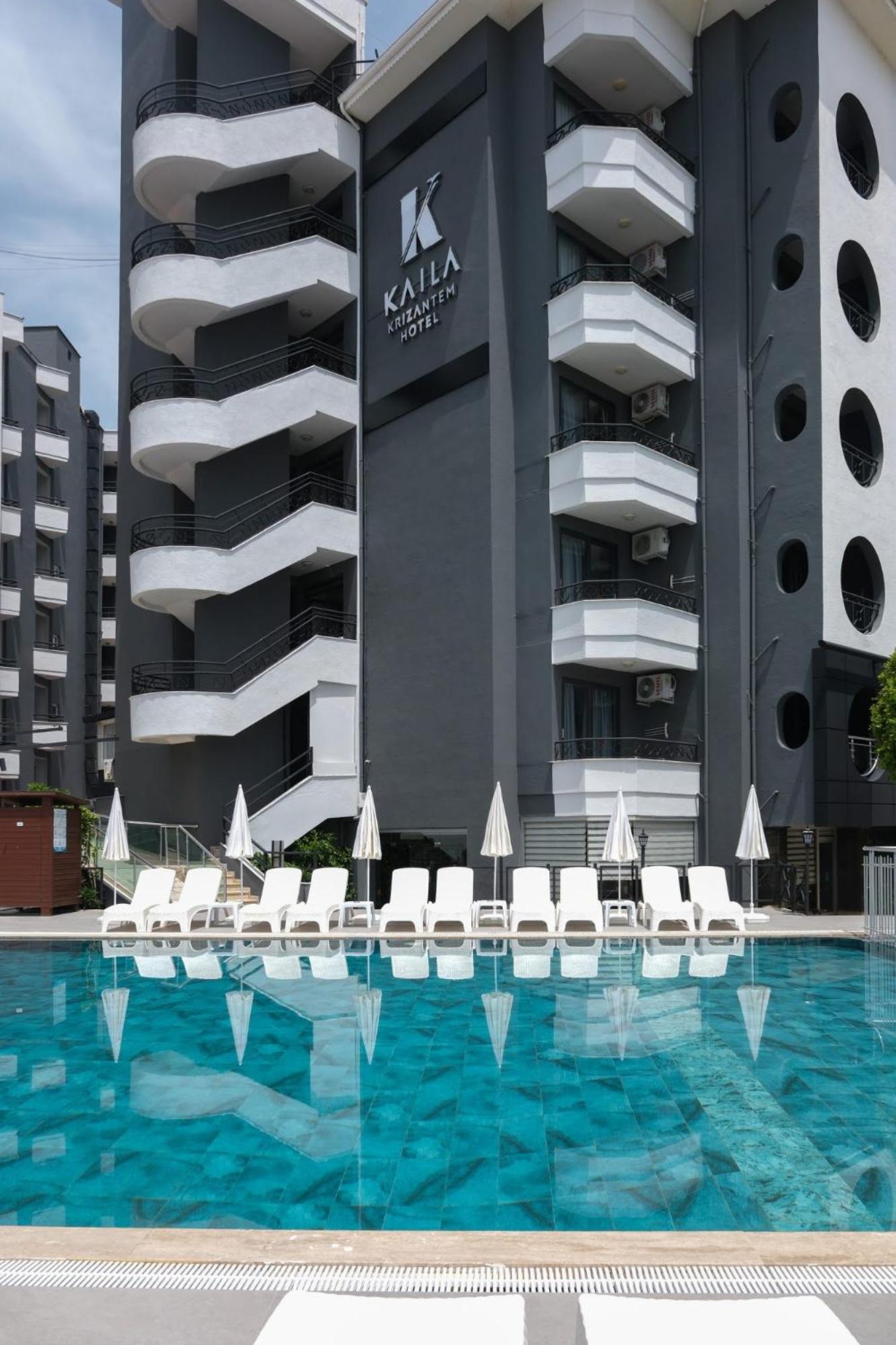 Kaila Krizantem Hotel Alanya Exterior foto